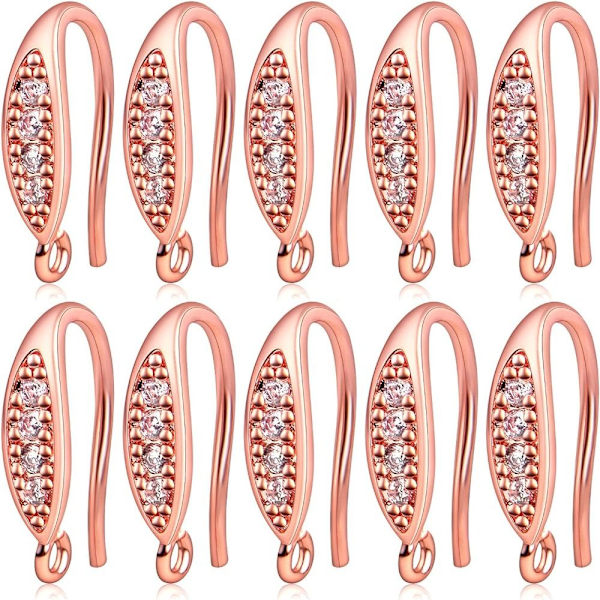 Öron Wire Fiskkrokar Mässing Öron Wire Krokar med Dingle Loop - high quality