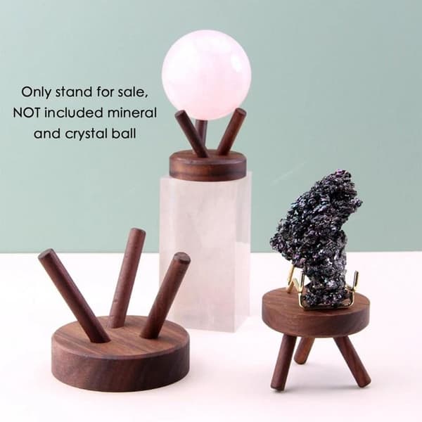 Crystal Ball Display -hammas Crystal Ball Base - varastossa S