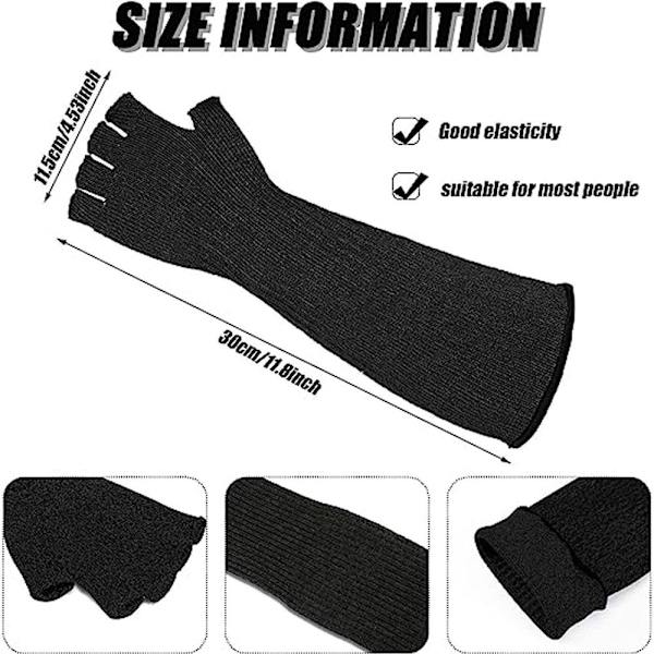 3 paria Anti Cut Gloves -käsivarsien suojaholkki HPPE viiltosuojattu - korkea laatu 3 pairs