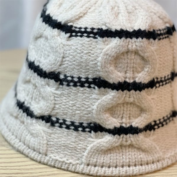 Bucket Hat Winter Beanie LIGHT KHAKI - high quality light khaki