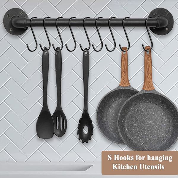 30 Pack S Koukut Teräskoukut Heavy Duty Keittiökoukut Ripustimet - spot-myynti