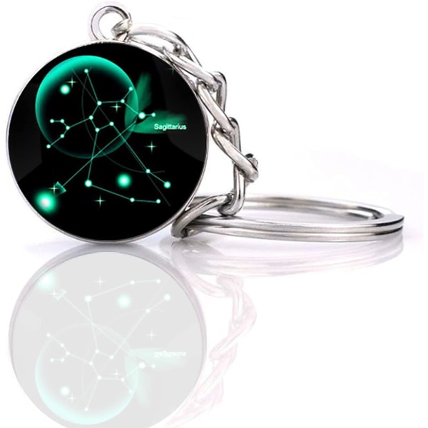 12 Constellation Glow In The Dark Creative Galaxy avaimenperä, - varastossa H