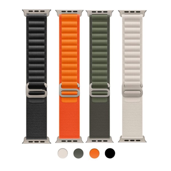 Sport Alpine Loop Strap Apple Watchille - varastossa orange 42/44/45/49mm-42/44/45/49mm