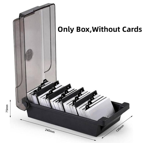 Visitkortshållare Case Organizer meddelandemappar - high quality