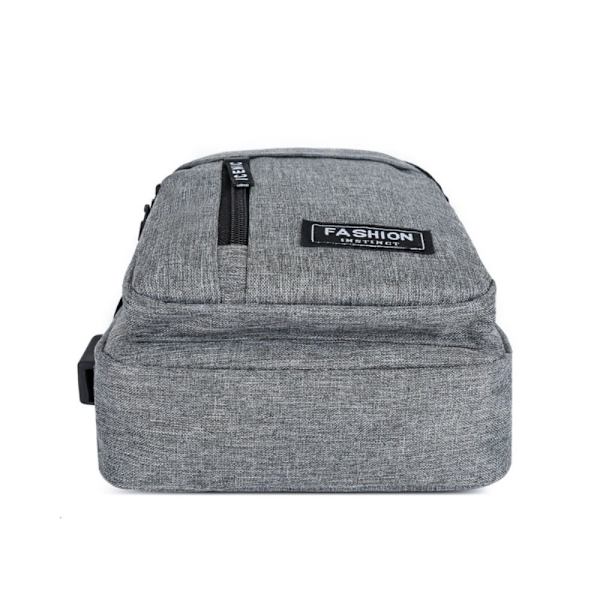 Crossbody-väska Chest Pack GRÅ - spot försäljning Grey