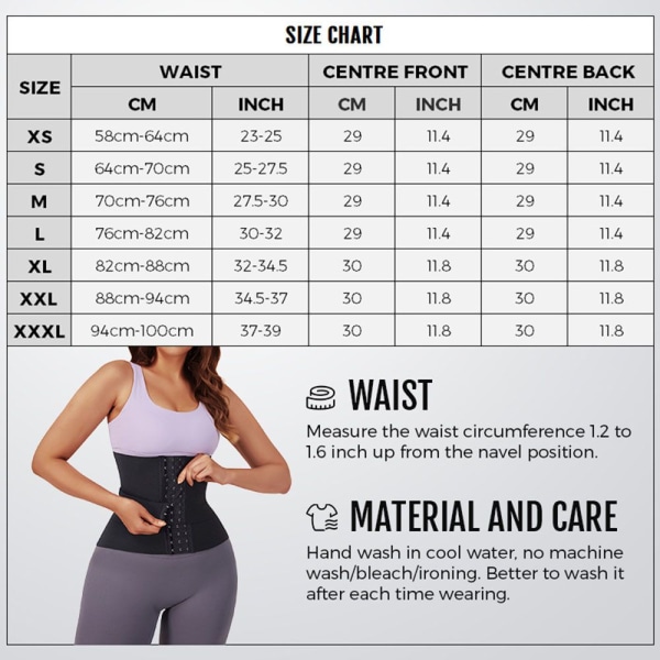 Kvinnor Bodysuit Waist trainer - stock L