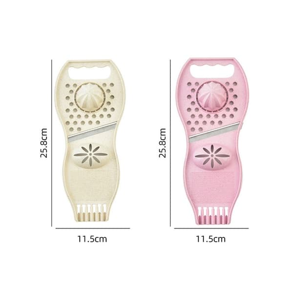 Grönsaks- och fruktskalare Citron Lime Squeezer BEIGE - stock Beige