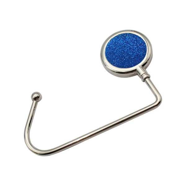 1st handväska med krokhängare Robust halkfri metallkrok - high quality blue