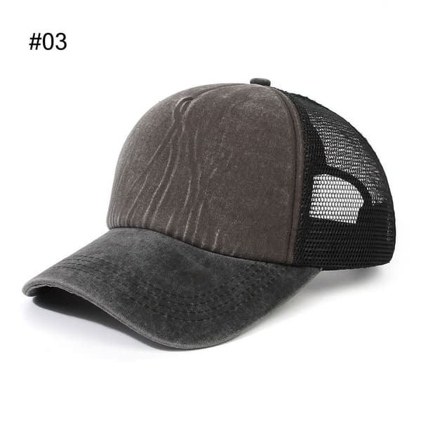 Cap Distressed Baseball Cap - varastossa 03