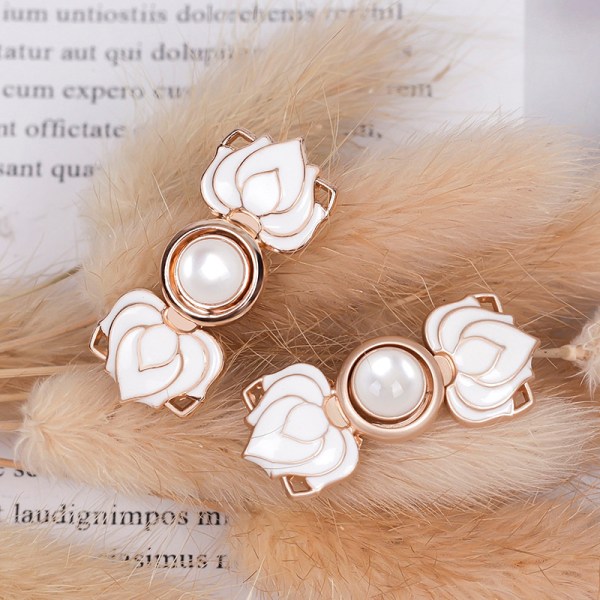 1 par metallknapptröja kofta Clip Hanfu Mother Button - stock A2