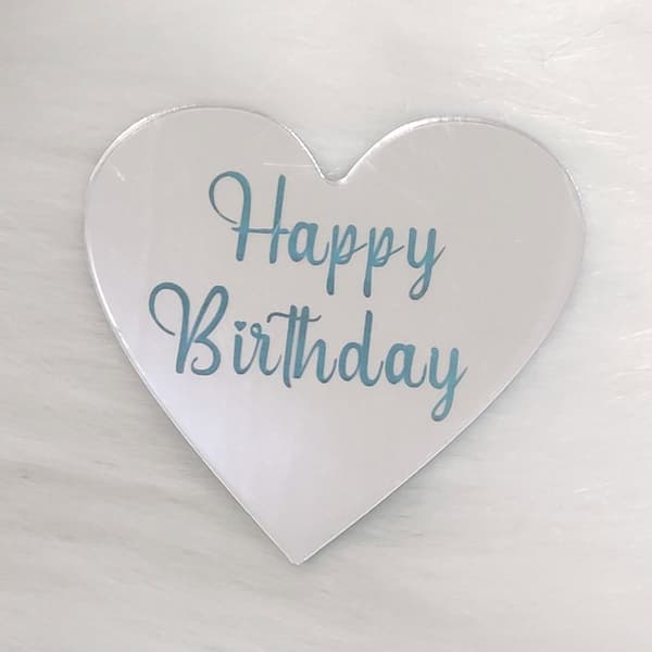 10 Cake Top Flag Cupcake Topper SILVER HEXAGONAL - spot-ale Silver Hexagonal-Hexagonal