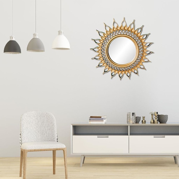1/2/3/5 Nordic Wall Mirror Gold Frame Pienet peilit käytäville - korkea laatu Type C 1 Pc