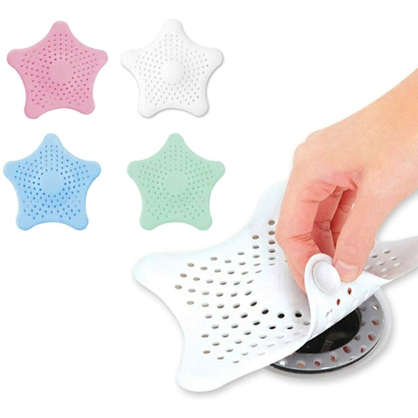 Badrumsavlopp Hårfälla Catcher Badpropp Plug Filter Dusch - spot sales white