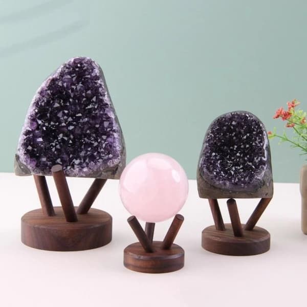 Crystal Ball Display -hammas Crystal Ball Base - varastossa S