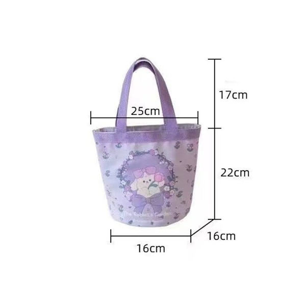 Canvas tygväskor för kvinnor Bunny Handbag - spot försäljning 2