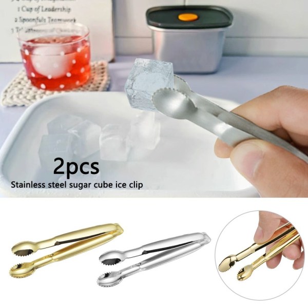2 pihtiä Ice Tong GOLD - spot-myynti Gold