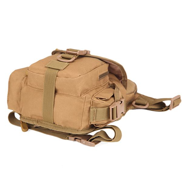 Taktisk Drop Leg Bag Lår Utility Midjepåse Vandring Casual - stock ACU