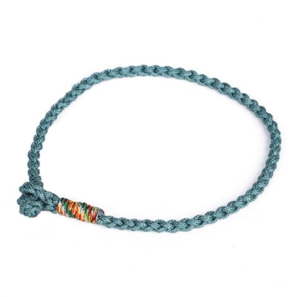 Buddhist Knots Armband Weave Armband CYAN-17CM - spot försäljning