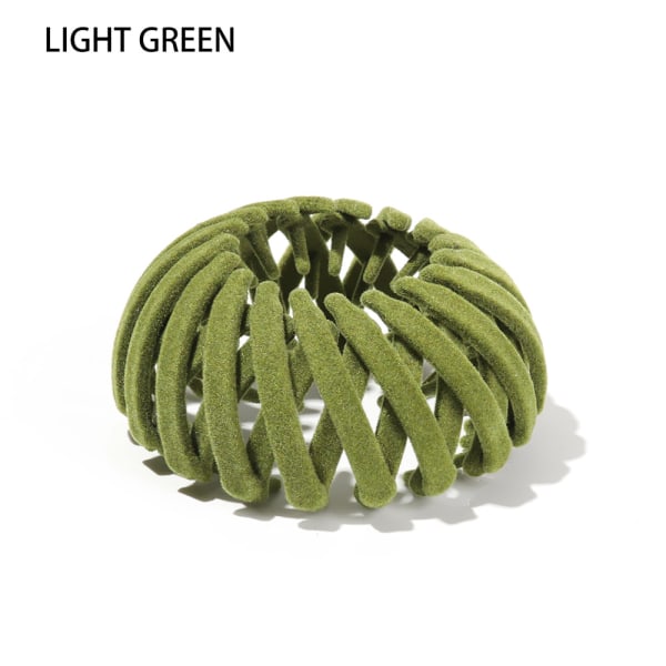 Hiuslisäkkeet Ponytail Hairpin LIGHT GREEN - spot ale