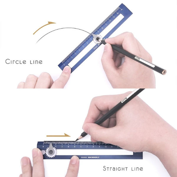 2kpl Compass viivain SININEN - spot-myynti Blue