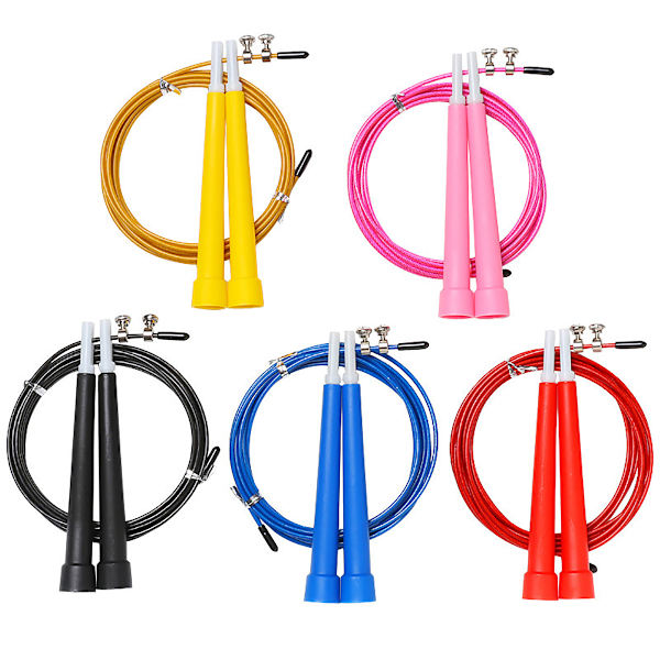 Snabbhoppning Rope Boxing Hoppning Crossfit Fitness - spot sales Red
