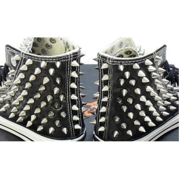 100 kpl/sarja 9,5 mm niitit piikit Screwback Cone Studs Punk Style - varastossa