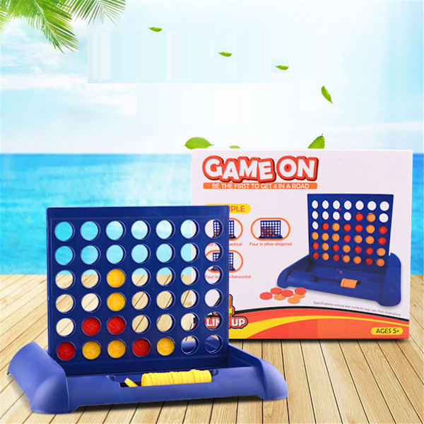 Connect Four In A Line Board Game Kids Educational Toys - spot-myynti