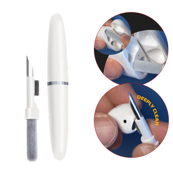 Bluetooth Earbuds Cleaning Pen Kestävä puhdistuskynä - spot-ale