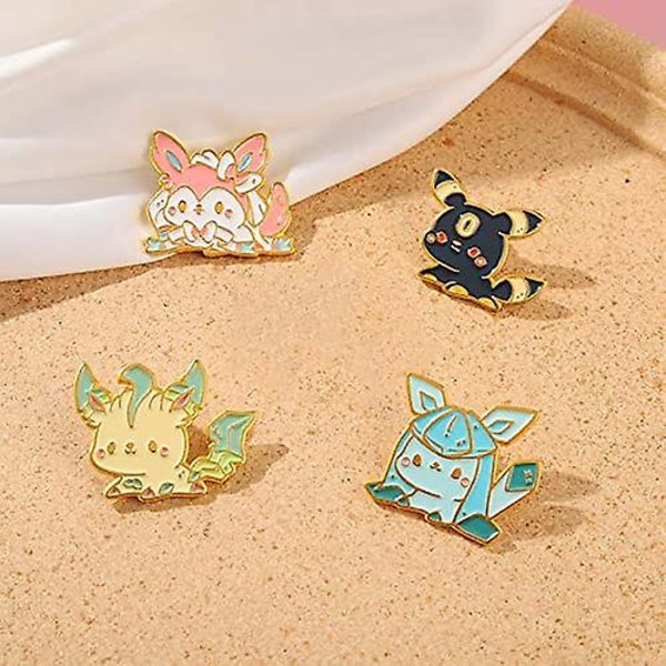 Withyu Cute Animals Punk Art Science Animation Emali Pins - Korkea laatu