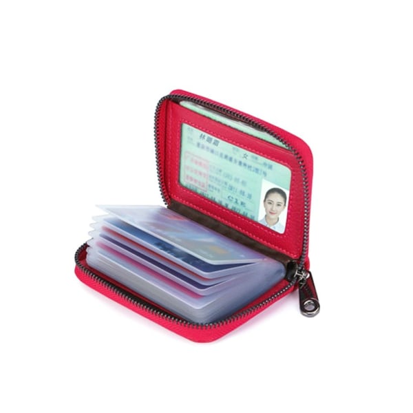 Luottokorttiketole, nahkainen lompakko PINK - spot-myynti pink