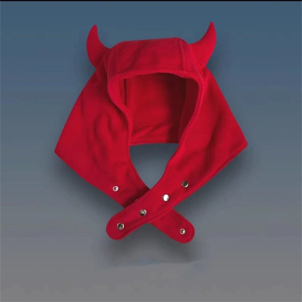 Devil Horn Hat Little Devil Hat RÖD - on stock red