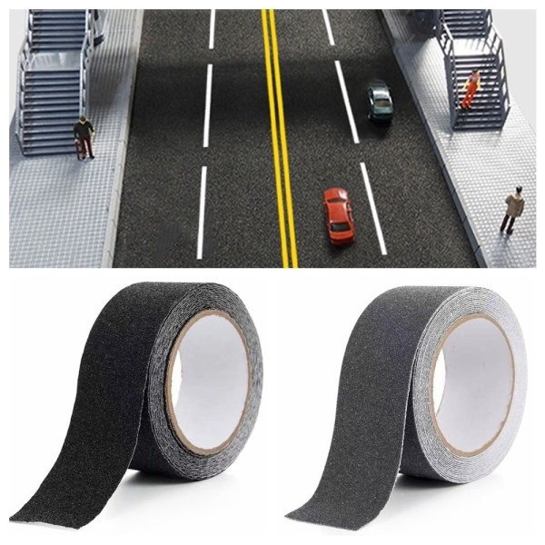 Road Sticker Simulering Highway Tape GRÅ - stock grey