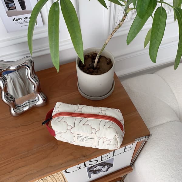 Makeup Handväskor Förvaringsväska RÖD LITEN - on stock red small