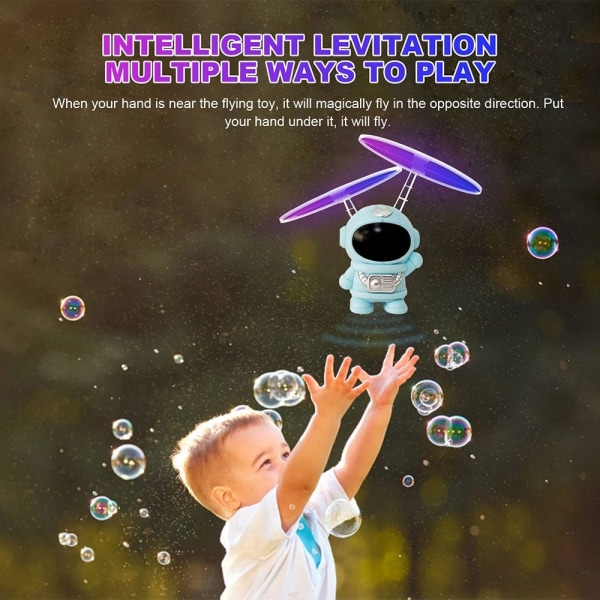 Flying Robot Astronaut Toy Hand-Controlled Drone - stock 05