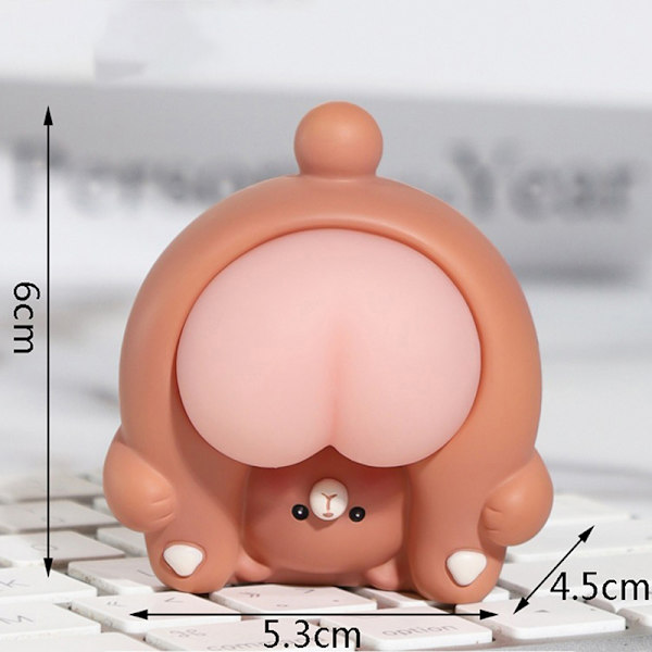 Djur Soft Butt Ass Soft Sticky e Ornament Gift - on stock 4#