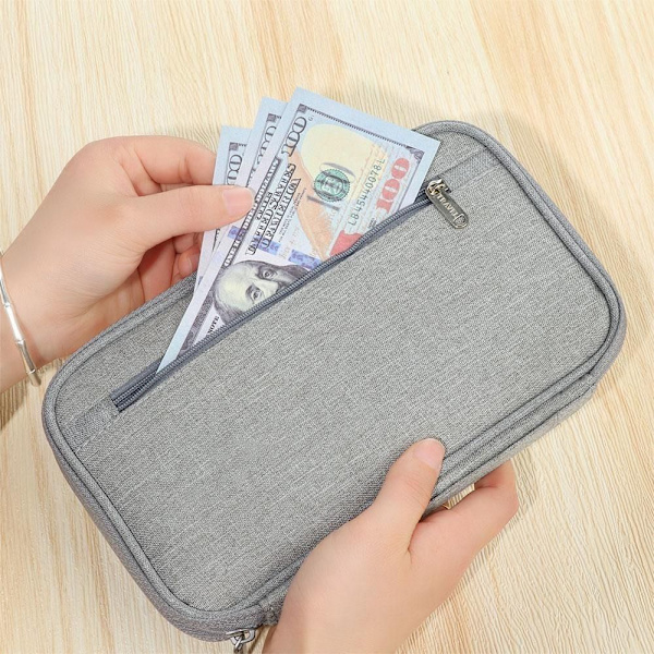 Passi Document holder Liput Lompakko GREY - varastossa Grey L