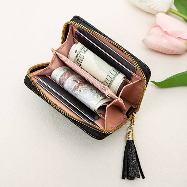 Tassel Wallet Clutch laukku RUSKEA - spot-myynti brown S
