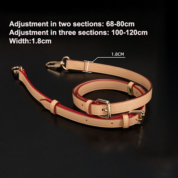 Laukkuhihnat Longchamp WINE RED -malleille - varastossa wine red