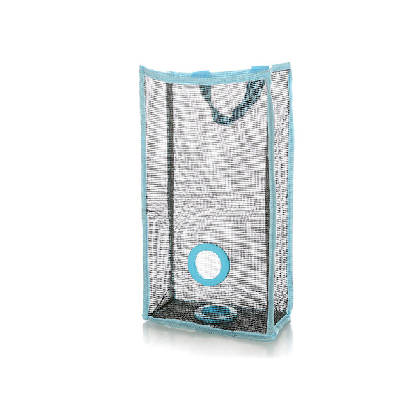 Köksförvaringspåse Sopsäck Plasthållare Vägghängande påse - on stock blue