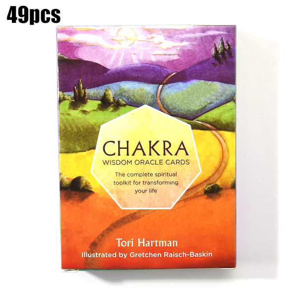 49kpl Wisdom Oracle Tarot Card Deck Family Party Card - spot-myynti