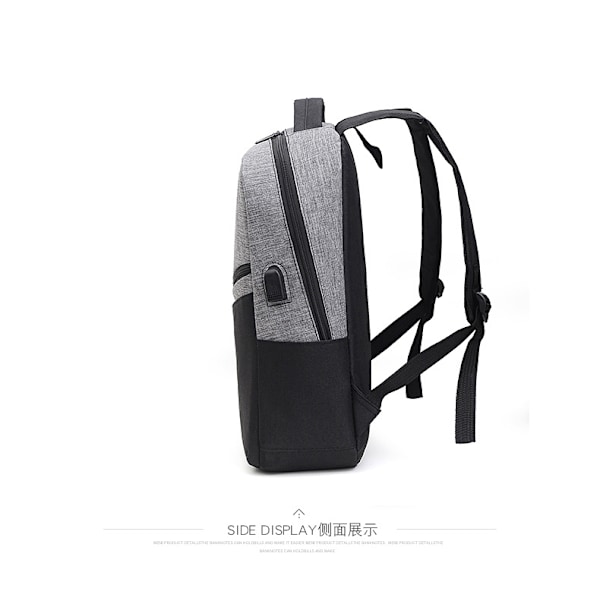 Reput |harmaa musta usb mustalla - laadukas black