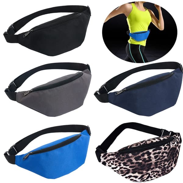Midjeväska Fanny Pack GRÅ - stock