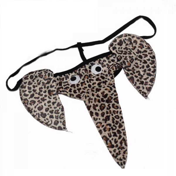 Thong Elephant Underwear MUSTA - spot-myynti