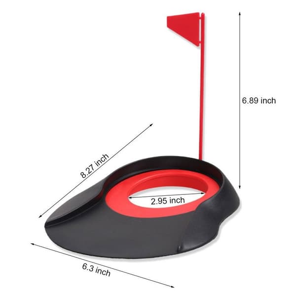 Golf Hole Cup Golf Putter Cup Golfträning - stock