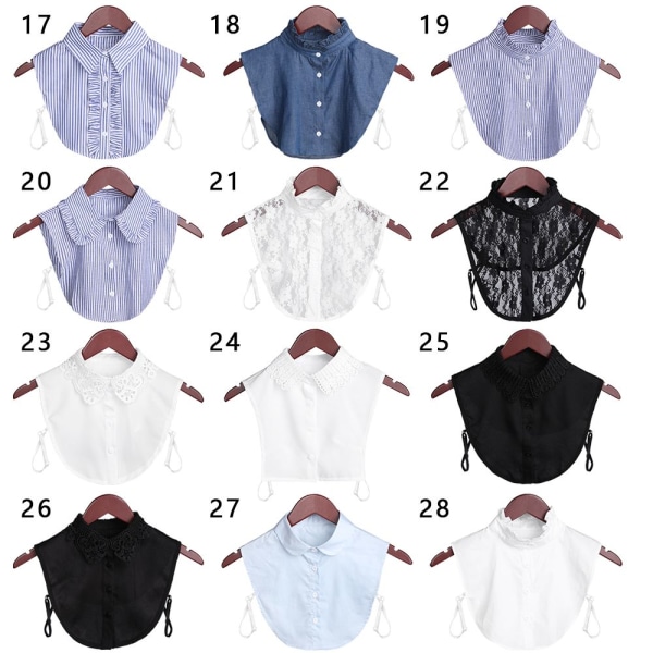 Skjorta Fake Collar Clothes Accessories - high quality 28