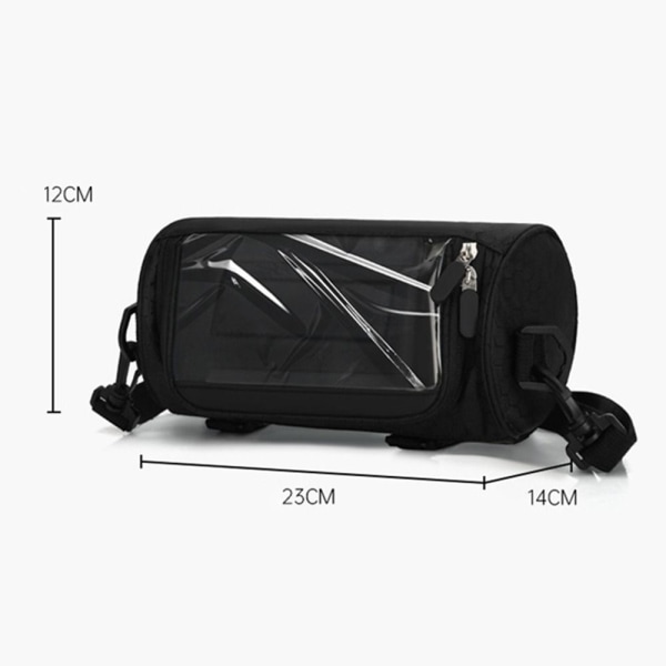 Axelväska Fritidsryggsäck SVART - on stock Black