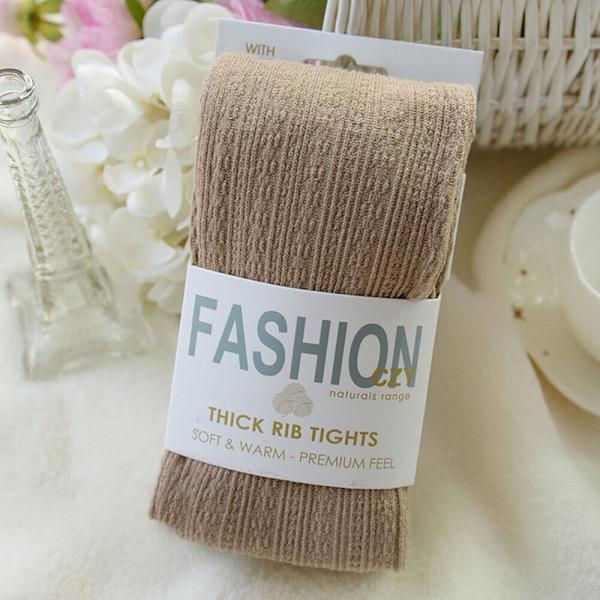 Tights Footed Tights LIGHT KHAKI - varastossa Light Khaki