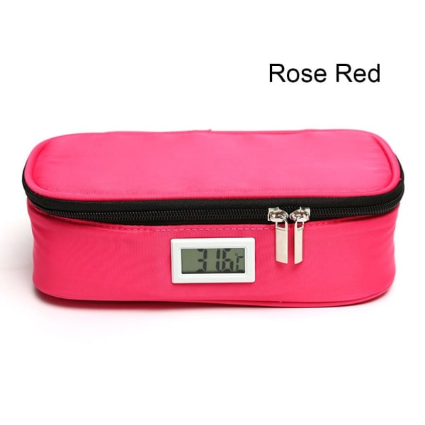 Insulin Cooler Bag Pill Protector ROSE RED - varastossa rose red