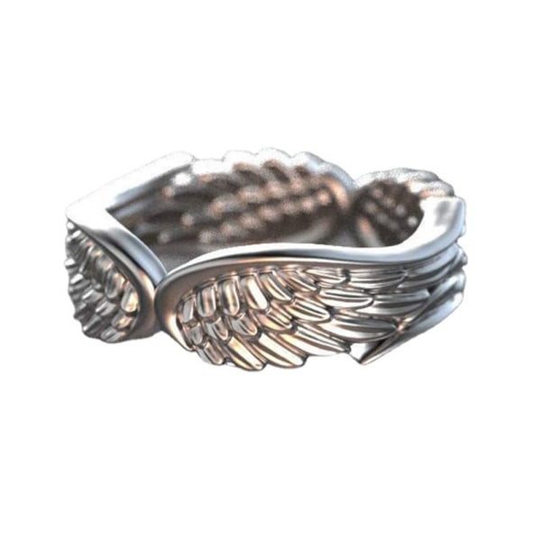 Feather Angel Wings Rings Modesmycken för mors dag present - stock
