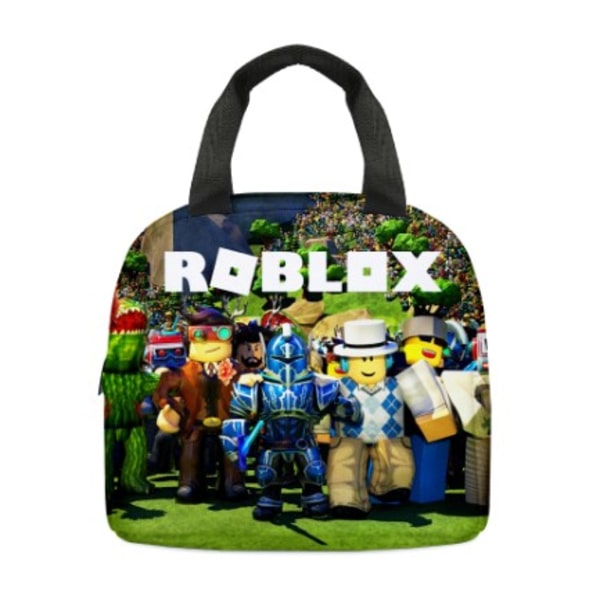 ROBLOX Lunch Bag Bento Box Insulation Pack Thermal Picnic Bag - spot-myynti C